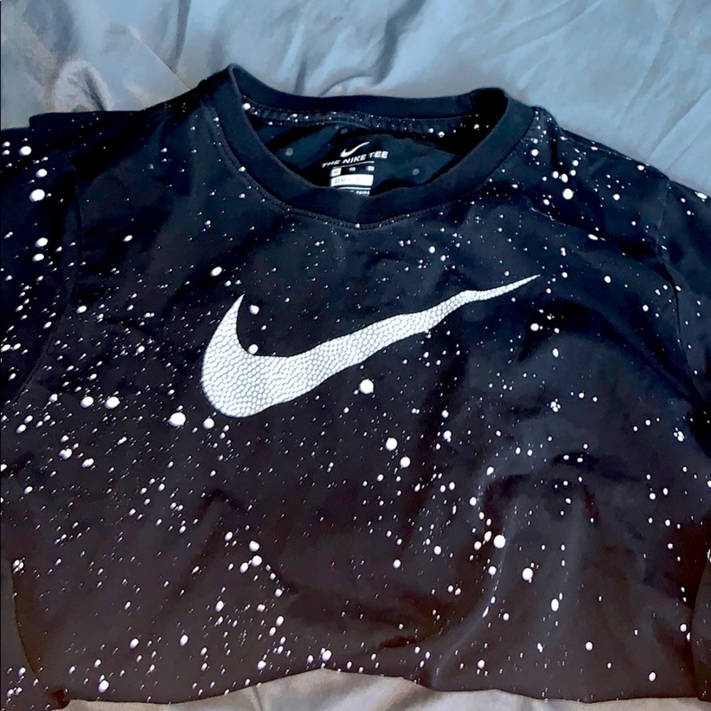 Black Nike Speckled T-Shirt